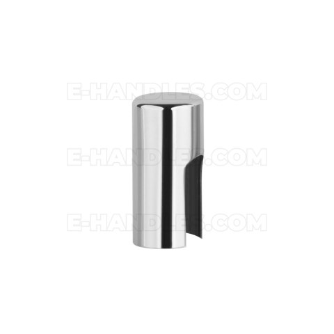 Nasadka na zawias aluminium dł. 30mm fi 13,5mm CP - chrom polerowany