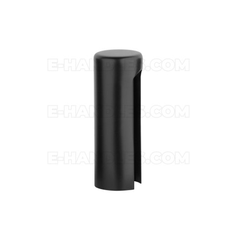 Nasadka na zawias aluminium dł. 40mm fi 13,5mm BLACK - czarny matowy