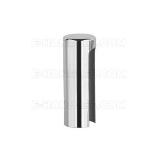 Nasadka na zawias aluminium dł. 40mm fi 13,5mm CP - chrom polerowany