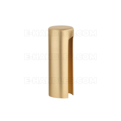 Nasadka na zawias aluminium dł. 40mm fi 13,5mm GOLD SATIN - złoty matowy