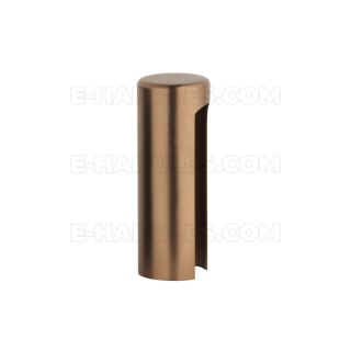 Nasadka na zawias aluminium dł. 40mm fi 13,5mm LIGHT BROWN - jasny brązowy