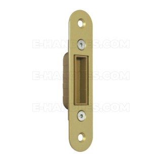 Zaczep magnetyczny Polaris Full Round 24x112mm mosiądz matowy AGB B024025123