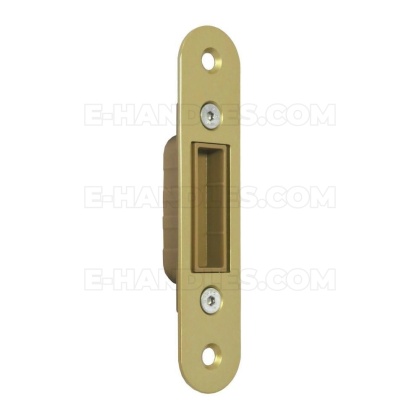 Zaczep magnetyczny Polaris Full Round 24x112mm mosiądz matowy AGB B024025123