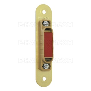 Zaczep magnetyczny Polaris Full Round 24x112mm mosiądz matowy AGB B024025123