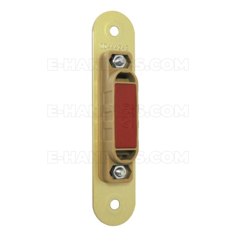 Zaczep magnetyczny Polaris Full Round 24x112mm mosiądz matowy AGB B024025123