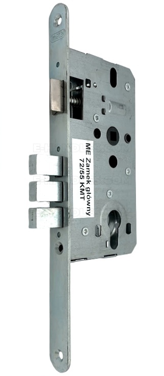 Zamek rozporowy 72/55 KMT bez podpięcia METAL