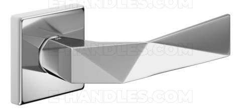 Klamka DND by Martinelli Luxury 02 Vis rozeta kwadratowa chrom Klamka DND by Martinelli Luxury 02 Vis rozeta kwadratowa chrom
