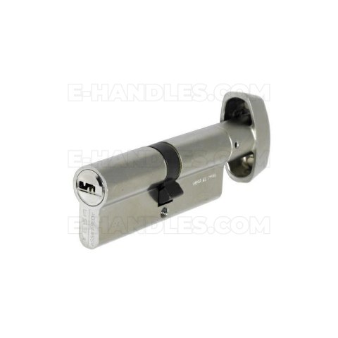 Wkładka drzwiowa TESA T-60 z gałką 80mm G40x40 niklowana Wkładka drzwiowa TESA T-60 z gałką 80mm G40x40 niklowana