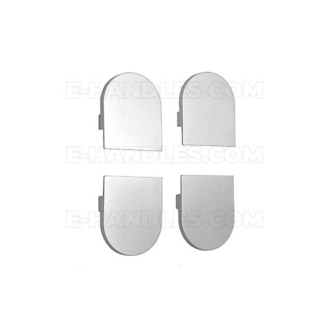 Osłonki zawiasu AGB ECLIPSE 2.0 chrom mat komplet 4szt E302002034 Osłonki zawiasu AGB ECLIPSE 2.0 chrom mat komplet 4szt E302002034