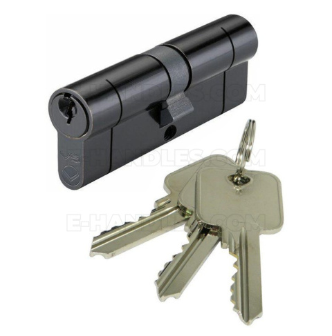 Wkładka ZOO Hardware V5 drzwiowa 80mm 40x40 czarna Wkładka ZOO Hardware V5 drzwiowa 80mm 40x40 czarna